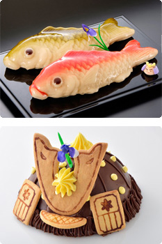 18年 4月24日 店舗限定 鯉の和生菓子 兜ケーキ予約販売いたします 佐賀の伝統の銘菓 村岡屋 公式ショッピングサイト